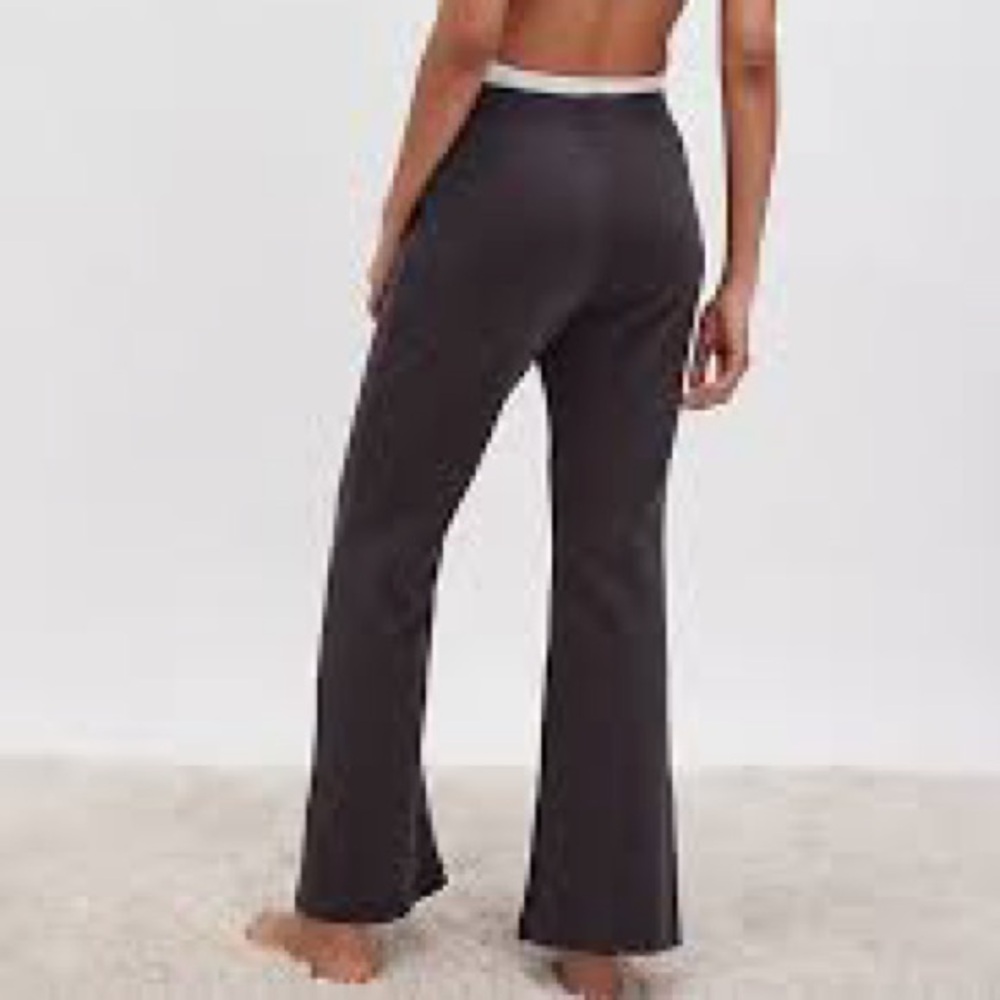 Free People Gray Wide-Leg Pants - Picture 2 of 6